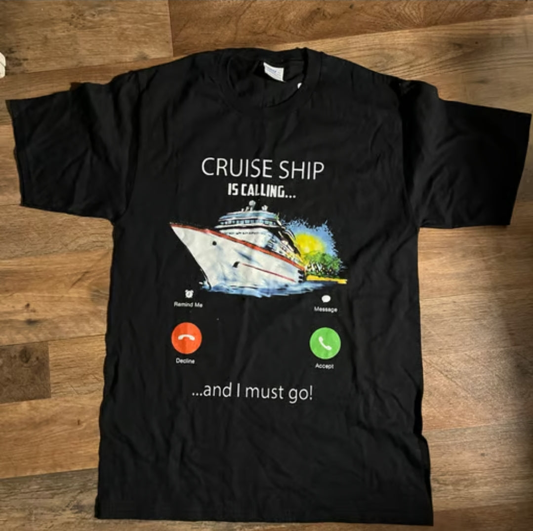 Camiseta El crucero está llamando