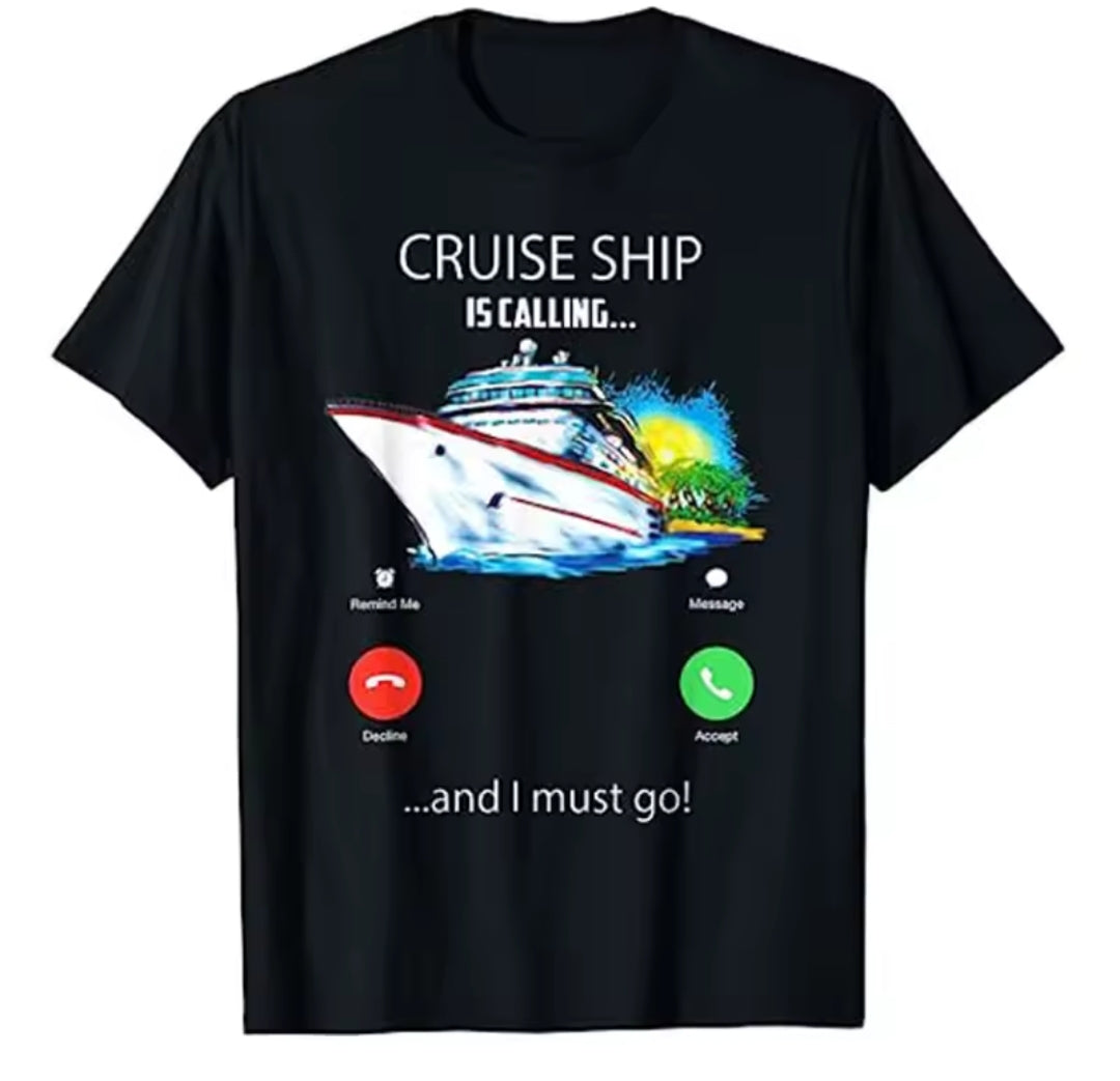 Camiseta El crucero está llamando